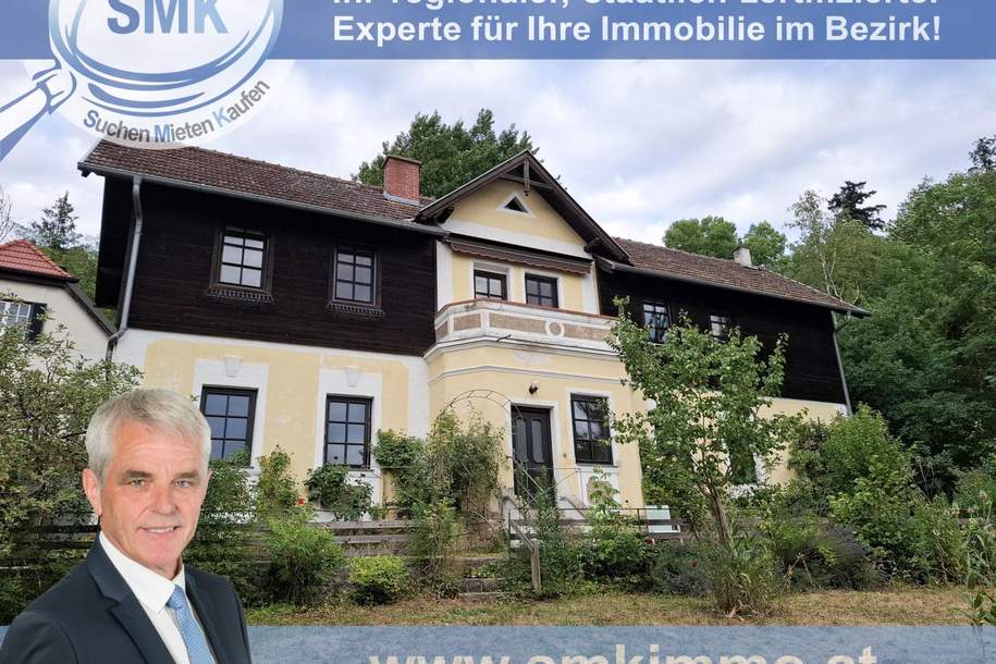 Sonnendurchflutete Villa mit traumhaftem Panoramablick über das Kamptal!, Haus-kauf, 390.000,€, 3562 Krems(Land)