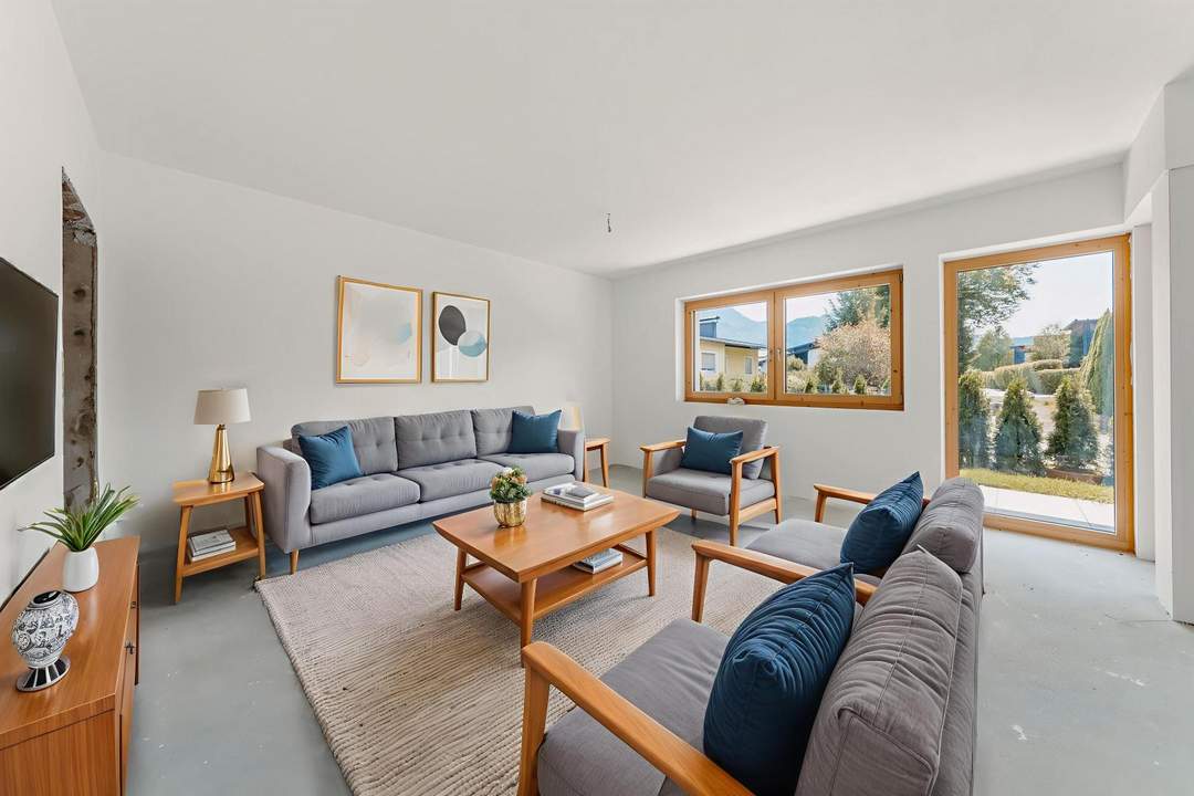 Ankommen &amp; Wohlfühlen – Neubauwohnung mit Garten zur Miete oder Mietkauf