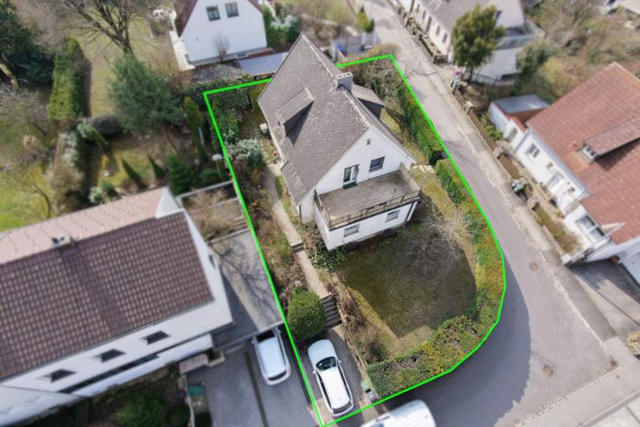 Einfamilienhaus im Keferfeld - Ruhiger Garten und Weitblick in begehrter Linzer Wohnlage, Haus-kauf, 449.000,€, 4020 Linz(Stadt)