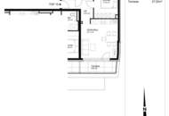 Traumhafte 2-Zimmer-Wohnung mit zwei Terrassen in Graz-Eggenberg