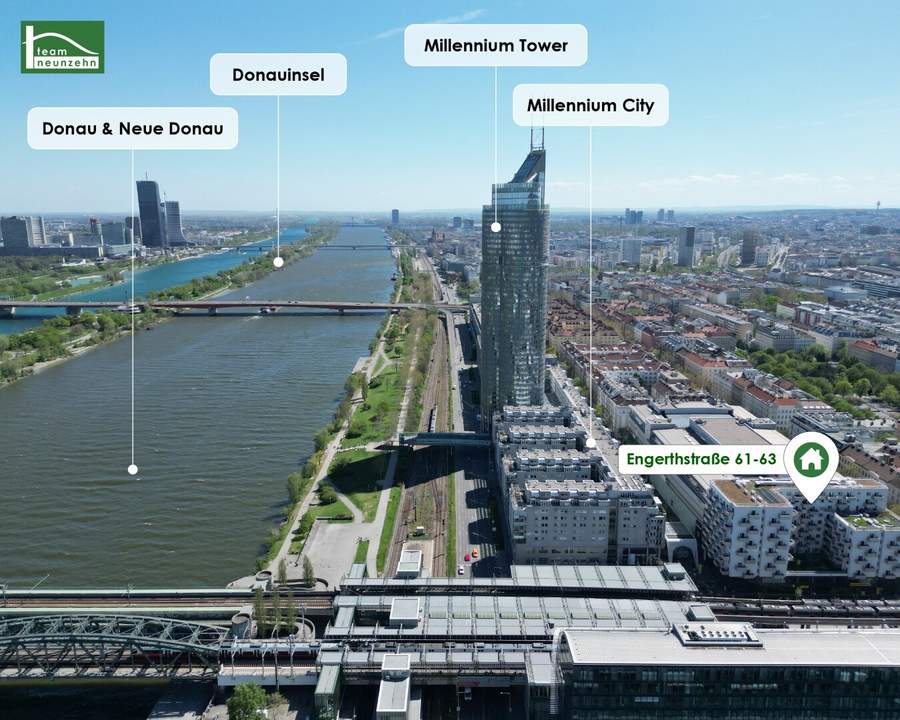 Charmante 2-Zimmer Wohnung in Donaunähe - Ab sofort beziehbar. - WOHNTRAUM
