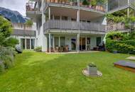 3-Zimmer-Gartenwohnung mit ca. 120 m² Privatgarten in ruhiger Lage von Innsbruck-Arzl