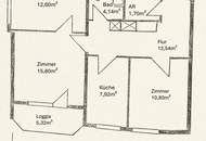 3,5-Zimmer-Wohnung mit Loggia und optionaler Garage