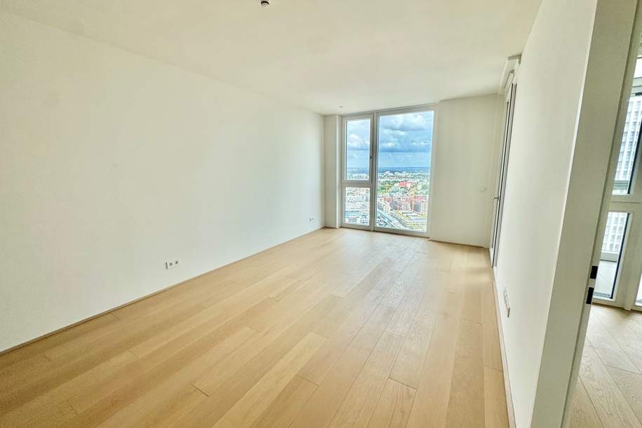 Design trifft Ausblick - 2 Zimmer Wohnung mit Weitblick - U1 vor der Türe - Provisionsfrei, Wohnung-kauf, 435.000,€, 1220 Wien 22., Donaustadt
