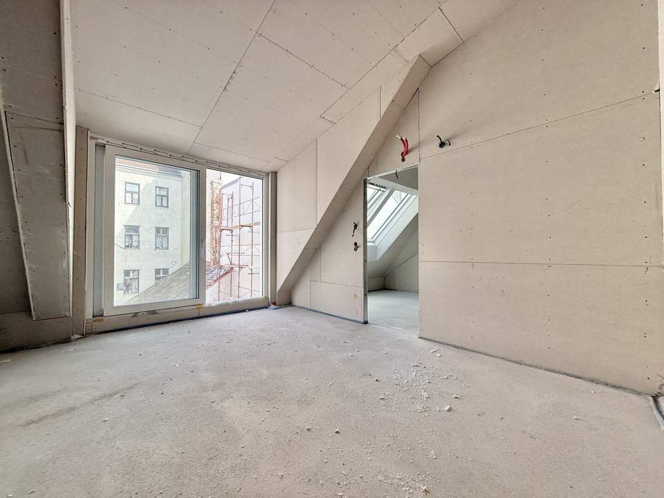Erstbezug I Neubau I Dachgeschoss I Innenhoflage I U-Bahn Nähe I Luftwärmepumpe inkl. Kühlung I
