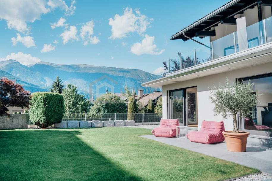 „ Luxus ist – wenn dieser Ausblick Ihnen gehört“ – Premium Gartenwohnung mit erstklassiger Architektur in bester Stadtlage, Wohnung-kauf, 6130 Schwaz