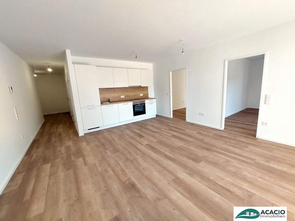 Abendsonne genießen! topmoderne 3-Zimmerwohnung mit großer Loggia - Neubau - Erstbezug - Tiefgarage auf Anfrage vorhanden