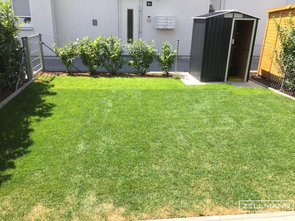 Neuwertige 2-Zimmer Gartenwohnung mit Garage in Biedermannsdorf | ZELLMANN IMMOBILIEN