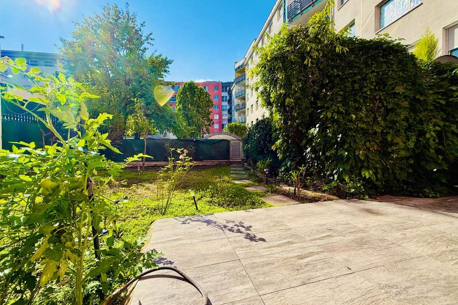 Grüne Oase mitten in Wien! Sonnige 3,5-Zimmer-Gartenwohnung Anfang Leystraße, Wohnung-kauf, 369.000,€, 1200 Wien 20., Brigittenau