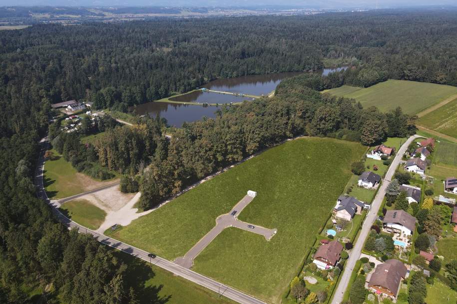EINMALIGES Grundstück in unmittelbarer Nähe der Wundschuher Seen! TOP Anbindung! VOLLERSCHLOSSENES und FLACHES BAUGRUNDSTÜCK!, Grund und Boden-kauf, 229.000,€, 8142 Graz-Umgebung