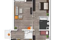 Großzügige 3-Zimmer-Wohnung mit Loggia und Tiefgaragenplatz