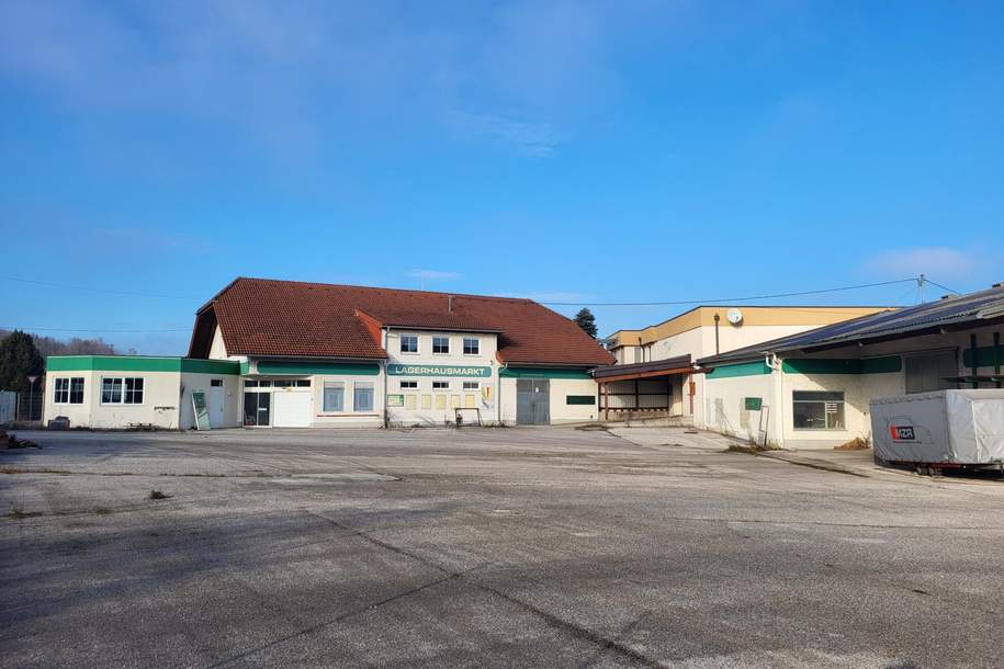 Alles in einem: Gewerbe - Lager - Wohnen. Solider Ertrag mit großem Potenzial, Gewerbeobjekt-kauf, 1.780.000,€, 4680 Grieskirchen