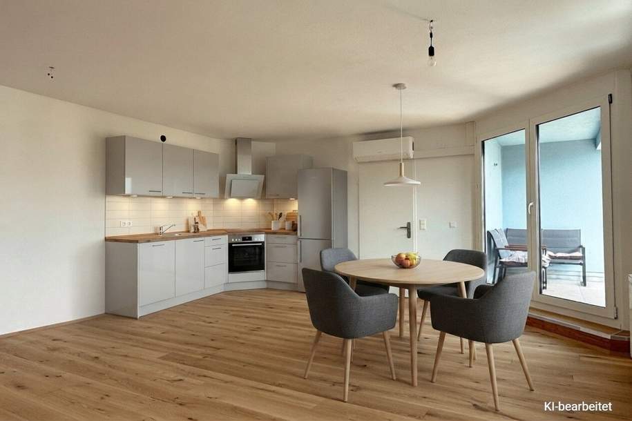 Tolle Raumaufteilung und keine Schrägen: 4 Zimmer DG-Wohnung mit Terrasse, Wohnung-kauf, 498.000,€, 1200 Wien 20., Brigittenau