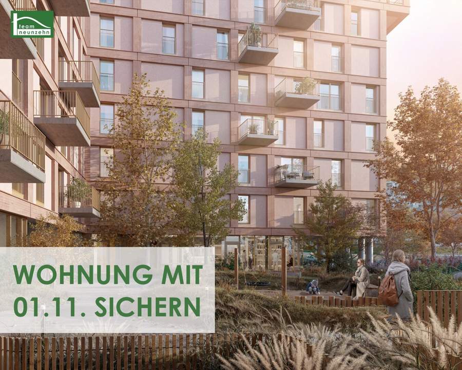 ERSTBEZUG: Großzügige 4-Zimmer Wohnung mit Freifläche in 1030 Wien