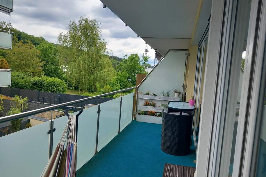 MÖBLIERTE STARTER-WOHNUNG MIT BALKON UND GARAGENPLATZ, Wohnung-kauf, 220.000,€, 3003 Sankt Pölten(Land)