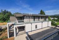 Ruhiges Neubau-Mini-Penthouse mit Blick ins Zentrum von Velden
