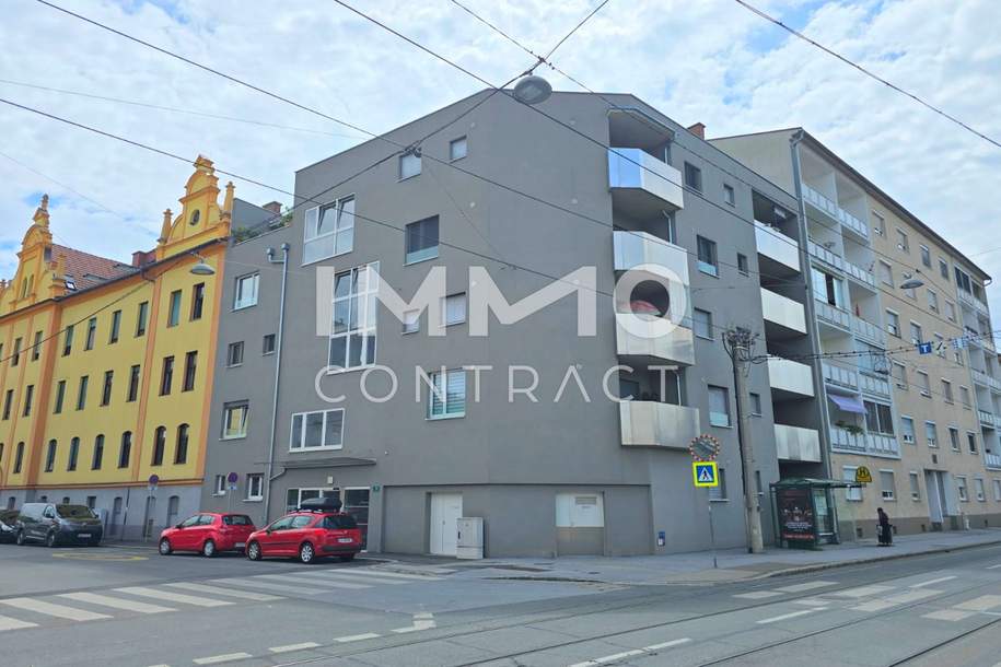Zwei Zimmer Wohnung mit großem Balkon und EIGENGARTEN in ruhiger Innenhoflage, Dornschneidergasse 31 - Top 1, Wohnung-miete, 781,97,€, 8020 Graz(Stadt)