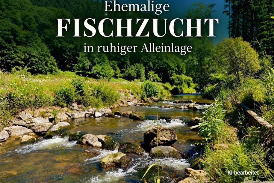 Wo die Natur zuhause ist – Ehemalige FISCHZUCHT mit vielseitigem Potenzial, Haus-kauf, 313.000,€, 3681 Melk