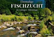 Wo die Natur zuhause ist – Ehemalige FISCHZUCHT mit vielseitigem Potenzial