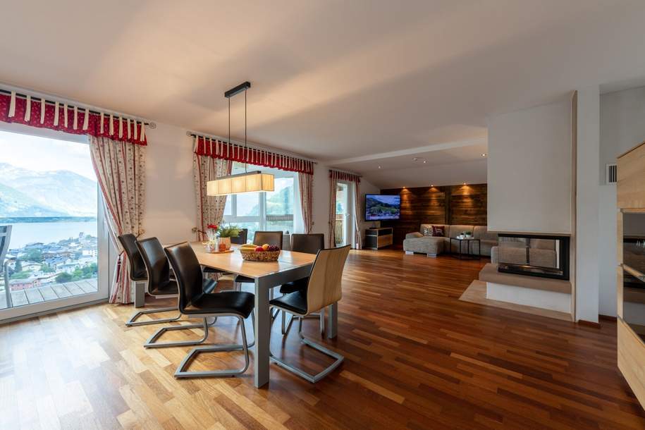 Geräumiges Penthouse über den Dächern von Zell am See, mit einzigartigem Seeblick, für touristische Nutzung, Wohnung-kauf, 1.800.000,€, 5700 Zell am See