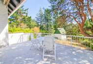 Grünruhelage in Mauerbach. Einfamilienhaus mit großem Garten und schöner Fernsicht