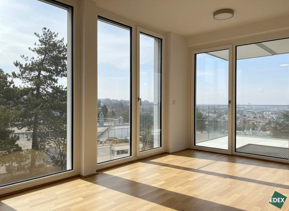 Traumhafter Blick über Wien: Schöne 2-Zimmer-Wohnung mit Terrasse und moderner Ausstattung