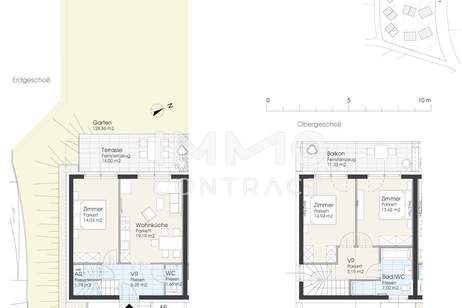 4-Zimmerwohnung mit Terrasse, Balkon und Eigengarten, im sonnigen Südburgenland, Wohnung-kauf, 361.900,€, 7411 Oberwart