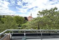 Landstraßer Hauptstraße! Möblierte Terrassenwohnung mit WEITBLICK!!! Fernwärme!!!