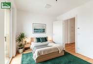 Investoren aufgepasst - Anlegerwhg mit 2.Zimmer, Balkon in begehrter Grün-Ruhelage - Erstbezug mit Geothermie