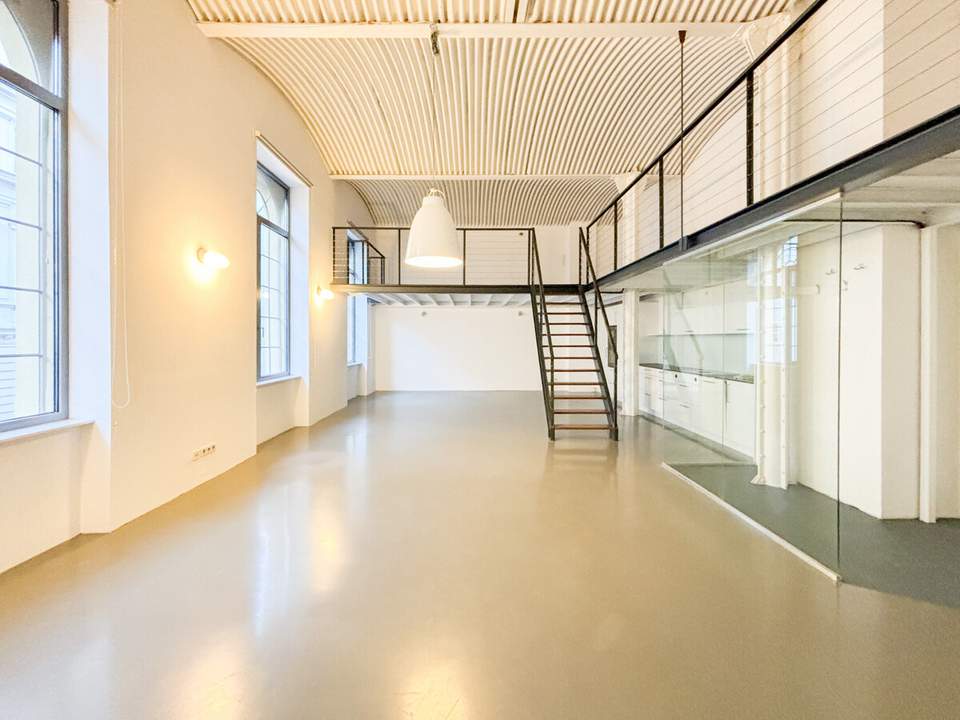 Wohnen in historischer Industriearchitektur – Loftwohnung