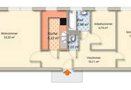Lichtdurchflutet & ruhig: 3-Zimmer-DG-Wohnung in Hietzing im 13. Bezirk zu kaufen!
