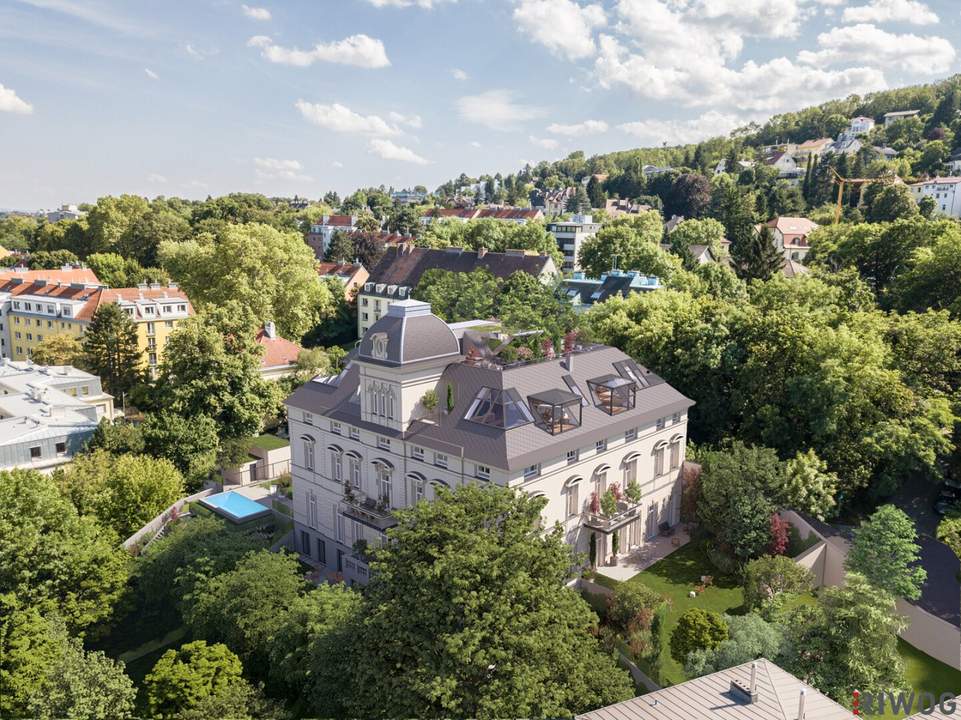 Wohnen wie Carl Freiherr Seutter in seiner Sommerresidenz | 4 Zimmern &amp; 4,40 m Raumhöhe | Balkon geplant + Gartenoption &amp; Parkplatz | sanierungsbedürftig