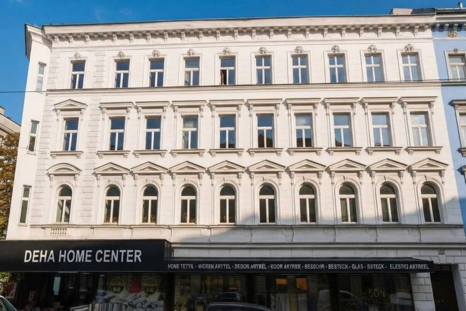 Attraktive Altbauwohnung nahe U4 Friedensbrücke & Augarten !, Wohnung-kauf, 219.000,€, 1200 Wien 20., Brigittenau