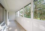 3 ZIMMER MÖGLICH l RUHIGE WOHNUNG MIT VERGLASTER LOGGIA