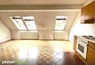 Dachgeschoss mit Loftcharakter Im Trendviertel Nähe WU und Prater. Günstige Betriebskosten