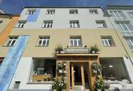 Coffee, Brunch & mehr: Vielfältig nutzbare Gastrofläche nebst Hauptplatz mit großem Lagerbereich | Sofort anmietbar