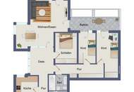 Gepflegte 4-Zimmer-Wohnung in beliebter Lage in St. Peter! Zwei Terrassen, Tiefgaragenplatz, Lift!