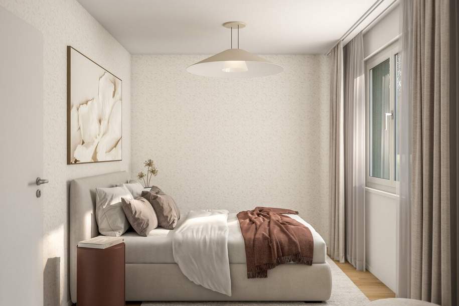 Naturnahes Wohnen in Gunskirchen - geförderte Mietwohnungen in moderner Hybridbauweise, Wohnung-miete, 887,28,€, 4623 Wels-Land