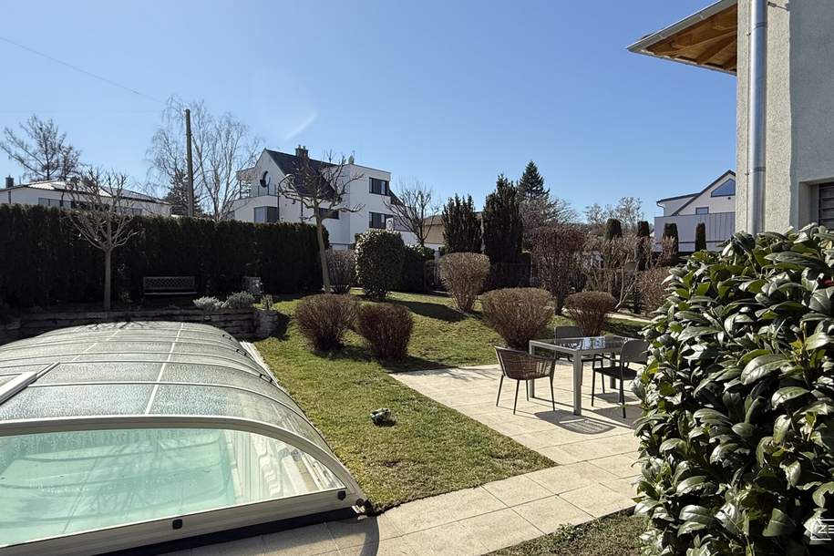 Exklusive Doppelhaushälfte mit beheiztem Pool in Bestlage von Hietzing | ZELLMANN IMMOBILIEN, Haus-kauf, 1.200.000,€, 1130 Wien 13., Hietzing