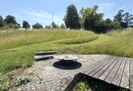 Loftwohnung mit Garten, Terrasse und Schwimmteich : naturnah und außergewöhnlich.