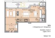 Elegante DG-Maisonette mit Terrasse und Blick in den Garten des Palais Schönburg