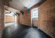 Einzigartige Gewerbeeinheit im Loft-Stil mit Atelier &amp; Kellerfläche – insgesamt 564,56 m² voller Potenzial
