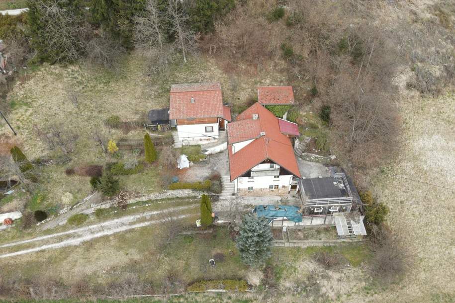Haus mit Grund, Waldflächen und Wörtherseeblick, Haus-kauf, 293.000,€, 9212 Klagenfurt Land