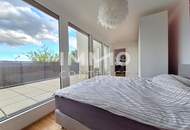 Terrassentraum am Biberhaufenweg; 2 Zimmer; 2 Terrassen mit insgesamt 38m²