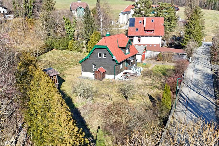 Einfamilienhaus mit Renovierungsbedarf auf teilbarem Grund in idyllischer Grünlage im Irenental, Haus-kauf, 790.000,€, 3013 Sankt Pölten(Land)