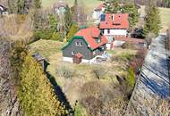 Einfamilienhaus mit Renovierungsbedarf auf teilbarem Grund in idyllischer Grünlage im Irenental