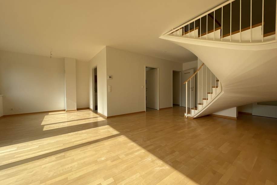 RUHELAGE + SONNIG + GARTEN + MAISONETTE + TERRASSE + TOPLAGE in NUSSDORF!, Wohnung-miete, 2.100,00,€, 1190 Wien 19., Döbling