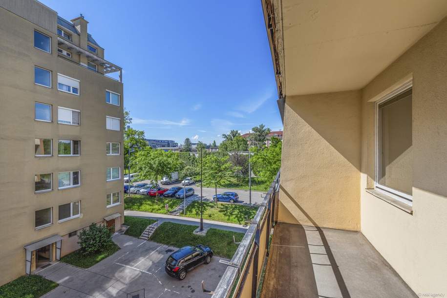 Freier Mietzins möglich! Ruhige Loggiawohnung mit extra Kochnische, Wohnung-kauf, 179.000,€, 1030 Wien 3., Landstraße