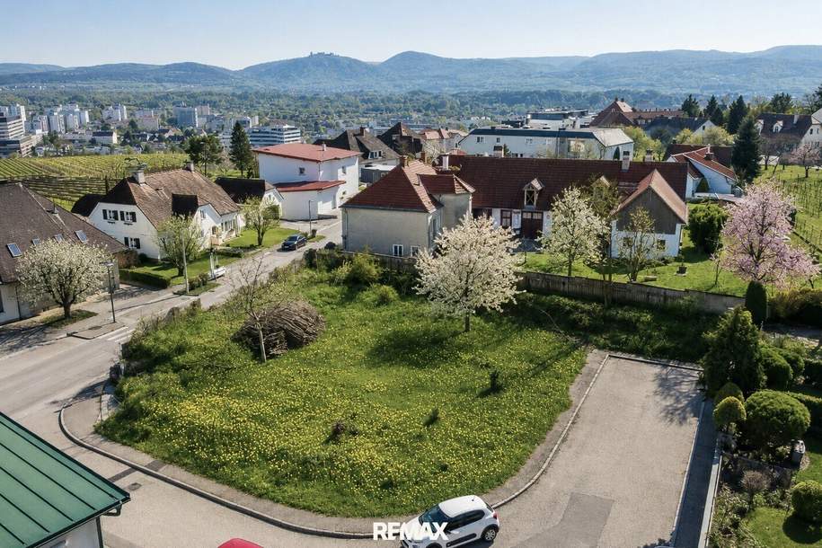 Einmaliges Grundstück in bester Lage von Krems - perfekt für Ihr Traumhaus!, Grund und Boden-kauf, 920.000,€, 3500 Krems an der Donau(Stadt)