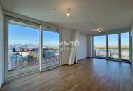 TOP-Ausblick: City mit Stephansdom, Donaukanal, Prater. Concierge, Party &amp; BBQ Lounge, Pool usw.